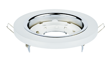 Светильник встраиваемый GX53R-glass RMT под лампу GX53 КРУГ матовый IN HOME